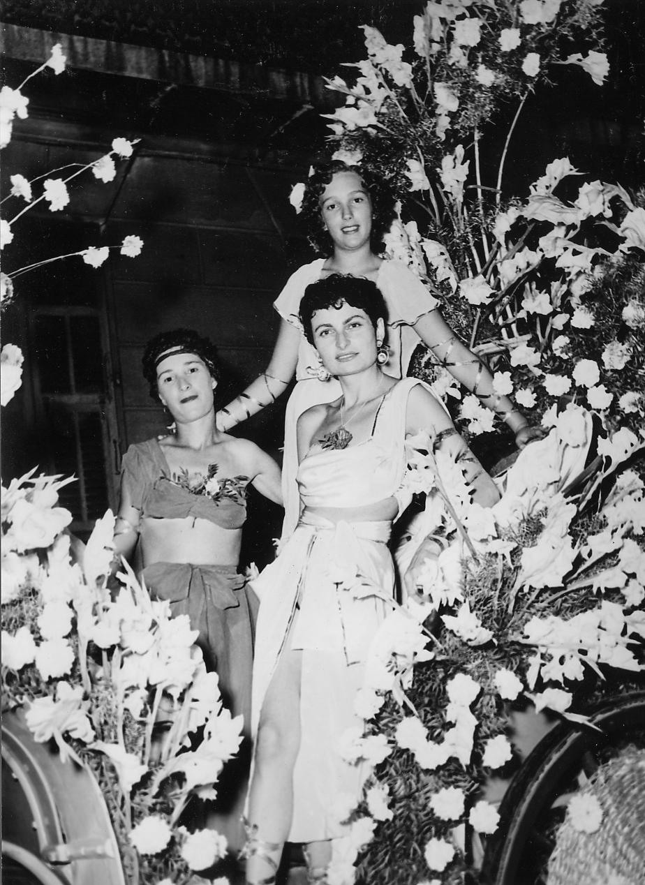 Georgette Corso fleuri